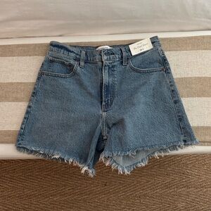 Abercrombie & Fitch Blue Jean Shorts